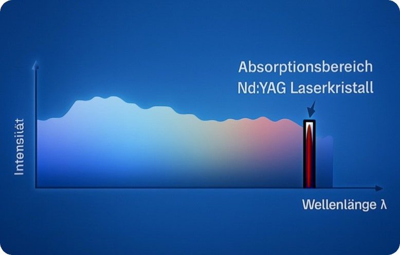 Emissionsspektrum Laserdiode