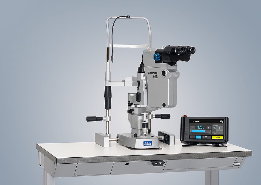 CITO 532 SLT Laser für die Glaukom Therapie